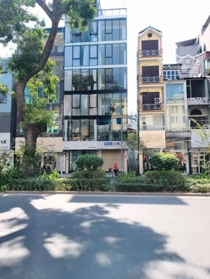 mặt phố kim mã - trung tâm ba đình - lô góc - 7 tầng thang máy - vỉa hè rộng - kinh doanh.