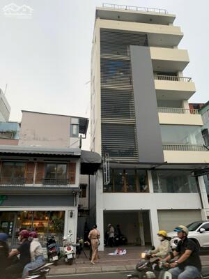 Toà CHDV Góc 2 Mặt Tiền Kinh Doanh Trường Sa, Phường 12, Quận 3 - View Sông & Công Viên - Vị Trí Siêu Đỉnh, Hiếm. - Diện tích: 9.65m x 7m - Công nhận: 64,3m2
