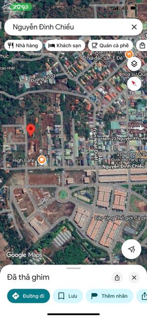  Đất hẻm cấp 1 Nguyễn Đình Chiểu cách Trung Nguyên 150m. 3 Tỷ700