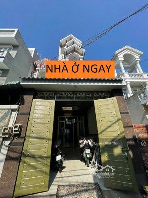 hơn 6 tỷ có ngay nhà 100m2 (4x25) - 4 tầng - phân lô thới an, q12