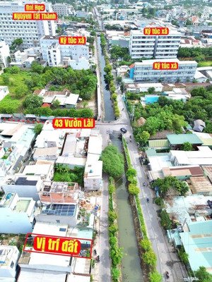 bán đất mặt tiền rạch an phú đông 10 gần chợ vườn lài, chỉ 4.5 tỷ