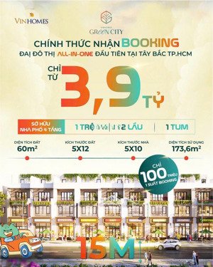 [vinhomes green city hậu nghĩa] sản phẩm giãn tiến độ ưu đãi mạnh tay!
nhà phố giá chỉ 3ty9/ căn