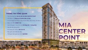 bán căn hộ mia centerpoint giá chỉ 2,5 tỷ/ căn 2pn 63,3 m2. gần bàn giao, mức giá tốt nhất đà nẵng