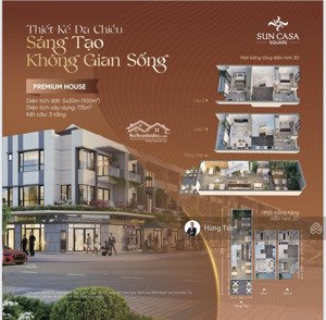 bán nhà phố sun casa square vsip ii mở rộng chỉ 40% nhận nhà thanh toán kéo dài 18 tháng