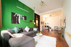 cho thuê 1pn 60m2 ở chung cư 189b cống quỳnh, quận 1 - đầy đủ nội thất, phong cách retro