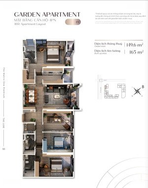 bán căn hộ m1.3x.19 4pn tầng cao view công viên mễ trì toà the luxe dự án the matrix one premium