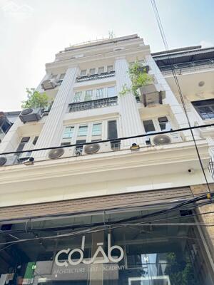 Cho thuê nhà mới thông sàn thang máy mặt ngõ 10 Nguyễn Văn Huyên. DT 75m x 7t, mt 5m. Giá 40tr