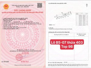 đất nền sổ đỏ garden hill bảo lộc, sổ liền tay chỉ 558tr/nền, khu vực hoàn thiện hạ tầng