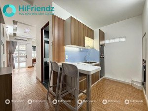 nhà mới hoàn công cho thuê 1 phòng ngủ bancol full nt cao cấp ngay chợ bà chiểu trung tâm bt