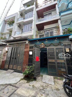 nhà 4 tầng, sân thượng - 5pn, dt 4 x 16 xe hơi ngủ phạm văn chiêu - quang trung, giá 7,45 tỷ