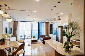 cho thuê cc vinhomes golden river ba son 55 triệu, 122m2, 3pn, 2wc view sông