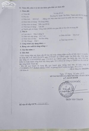 BÁN NHÀ MẶT TIỀN ĐƯỜNG NGAY PHỔ QUANG 9X21 NGAY CĂN HỘ CAO CẤP SKY CENTER CHỈ 35 TỶ