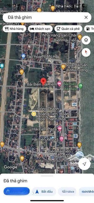 bán đất vàng biển hải tiến cách biển 100m đầu tư xây khách sạn đỉnh cao