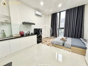 cho thuê căn hộ dịch vụ studio tại quận bình thạnh/phòng rộng 40m2/full nội thất/ngay cầu thủ thiêm