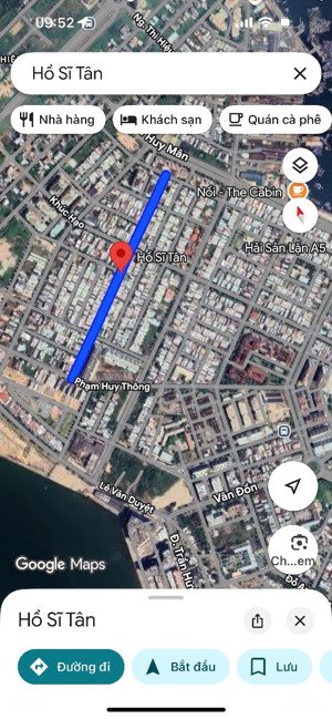 bán lô góc 2 mặt tiền đường dương lâm- hồ sỹ tân, sơn trà 231m2 giá 12,5 tỷ