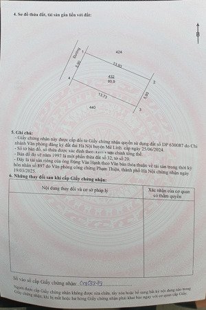 bán đất tại yên nhân, tiền phong, mê linh, hà nội, 4,2 tỷ, 80,9 m2, đẹp, nhiều tiện ích