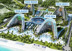 chỉ 850 triệu sở hữu ngay căn hộ 34,8m2 - tòa light b- tầng cao the arena cam ranh. lh: 