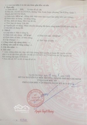 chính chủ bán toà nhà chdv hầm 5l q.7 hxh trầnxuânsoạn q.7 8x29 20pn 20wc 5l giá 27 tỷ 