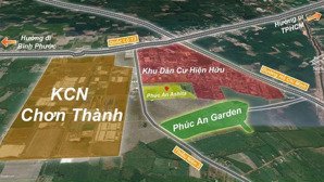 bán đất nền phúc an garden, 590 triệu, 75m2