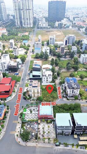 Góc 2 Mặt Tiền 312m2 (16mx20m) Ngay Nguyễn Thanh Sơn,Thạnh Mỹ Lợi,Q2-CTXD Hầm 5 Tầng