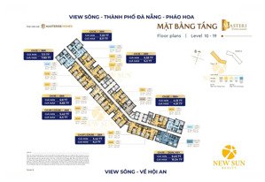 masterise home đà nẵng: căn hộ tầng trung - ban công rộng - giá tốt nhất đợt mở bán- full nội thất.