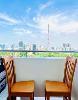 cho thuê căn hộ 2 phòng ngủ full nội thất chung cư nguyễn ngọc phương bình thạnh, ban công thoáng