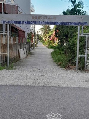 mở bán lô đất ngõ 44 đại thắng - hòa nghĩa - dương kinh - hp