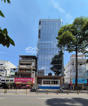 cho thuê toà nhà mới xây dựng mặt tiền 381-385-385 trần hưng đạo, quận 5.. vị trí trung tâm quận 5