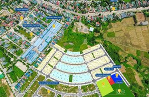 chính chủ bán lô đất biệt thự mặt đường 16m cạnh chợ - giá tốt nhất thị trường 