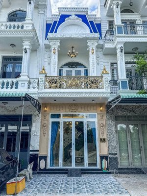 nhà trệt lầu mới đẹp 3 phòng ngủ - kdc cửu long, q. bình thuỷ, tp. cần thơ (gần chợ bà bộ)