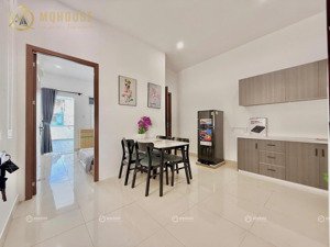 căn hộ 1 phòng ngủ ban công | tách bếp - sân vườn | ngay âu cơ - giáp q10, q11