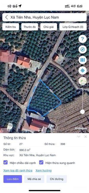 bán lô đất thổ cư đẹp mặt tiền khủng 29m tiềm năng đầu tư cực tốt lục nam - bắc giang