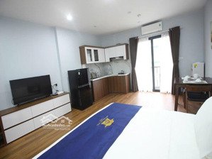 căn hộ 1k1n full nội thất hoàng hoa thám, ba đình, ban công rộng, máy giặt riêng 42m2
