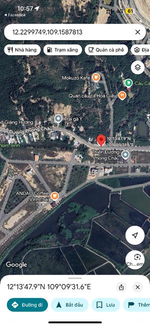 mặt tiền phong châu đối diện khu biệt thự sông tắc - hòn một - diện tích khoảng 7000m2 ngang 40m