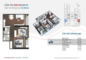 hoàng huy grand tower - căn ch21 - nhà mới tinh - diện tích to. lh: 