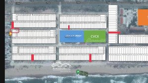 lô góc thổ cư 96m2, cách bãi tắm biển hoà phú - kdc seaside bình thuận chỉ 100m, sổ hồng sẵn