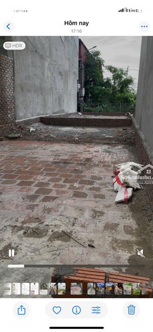 đất thổ cư 100 m, ngõ rộng 5 m-5.3 tỷ- kim chung- đông anh