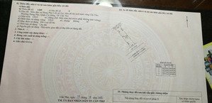 bán cặp nền đầu đường b8 hưng phú 1 kế siêu thị go dt 10x24- giá 12 tỷ