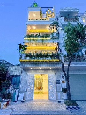 siêu phẩm có thang máy - nhà 4 tầng mt đường số kdc công ích - phú mỹ q7