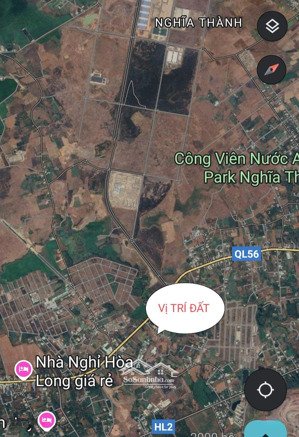 đất gia đình ở dt gần 1 mẫu, cần bán chia ts - mt ql56 sổ đỏ chính chủ lh 