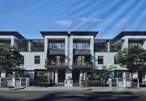 bán nhà biệt thự đã xây thô và hoàn thiện mặt ngoài