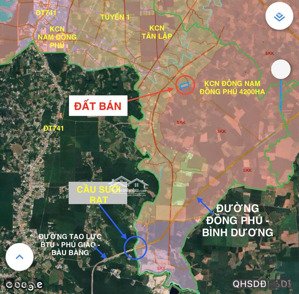 bán đất giá rẻ - tân hòa, đồng phú