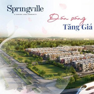 nhận booking dự án hot nhất nhơn trạch- spring ville chủ đầu tư gamuda land