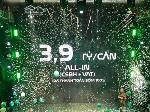 bán nhà mặt phố vinhomes green city, 3,9 tỷ, 60m2, đẹp, nhiều tiện ích