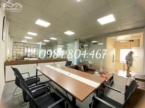 Cho thuê văn phòng DTsd 100m2 giá chỉ 15 triệu, chia sẵn phòng tại kv Công viên Cầu Giấy