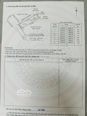 chính chủ cần bán gấp đất tại quảng thanh, thủy nguyên - 3 mảnh liền nhau, 100m/mảnh- 1 mảnh 169,6m