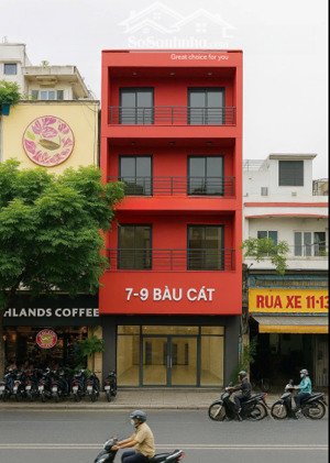 hạ giá 40triệu - cơ hội vàng mặt tiền bàu cát, p14, quận tân bình - dt 8x16m, trệt 3lầu