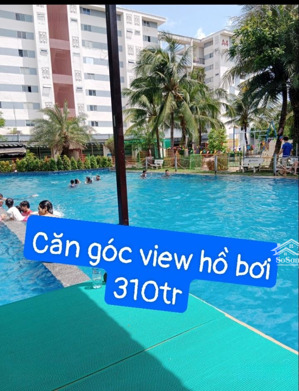 bán căn hộ phúc an city góc view hồ bơi, công viên 310tr