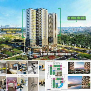 bán căn hộ cc bcons city, 2,1 tỷ vnd, 51 m2, căn hộ đẹp giá siêu hời tại bình dương