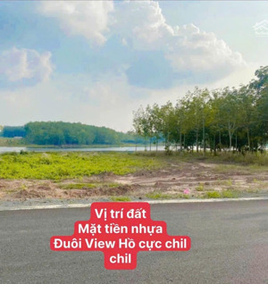 bán gấp lô đất 2 mặt tiền view hồ giá chỉ 990 triệu cơ hội sinh lời cao